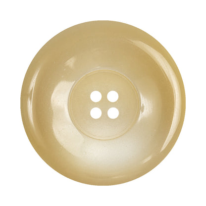 Cocoon Wide Rimmed 4-Hole Plastic Button - 54L/34mm