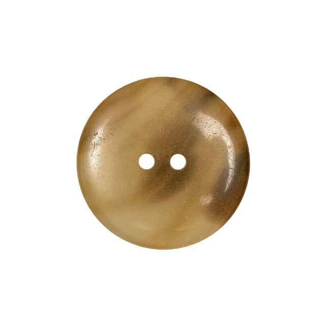 Biscuit and Coffee Abstract Two-Hole Plastic Button - 36L/23mm