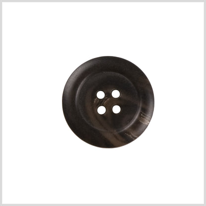 Brown Plastic Button - 36L/23mm