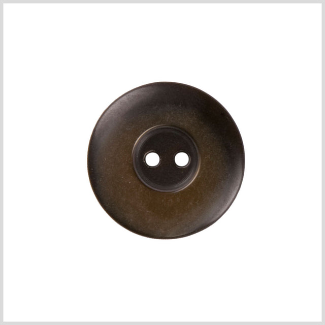 Plastic 2-Hole Button - 32L/20mm - Dark Brown Ombre
