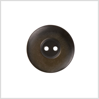 Plastic 2-Hole Button - 36L/23mm - Dark Brown Ombre
