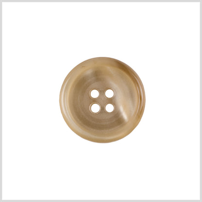 Beige Plastic Button - 24L/15mm