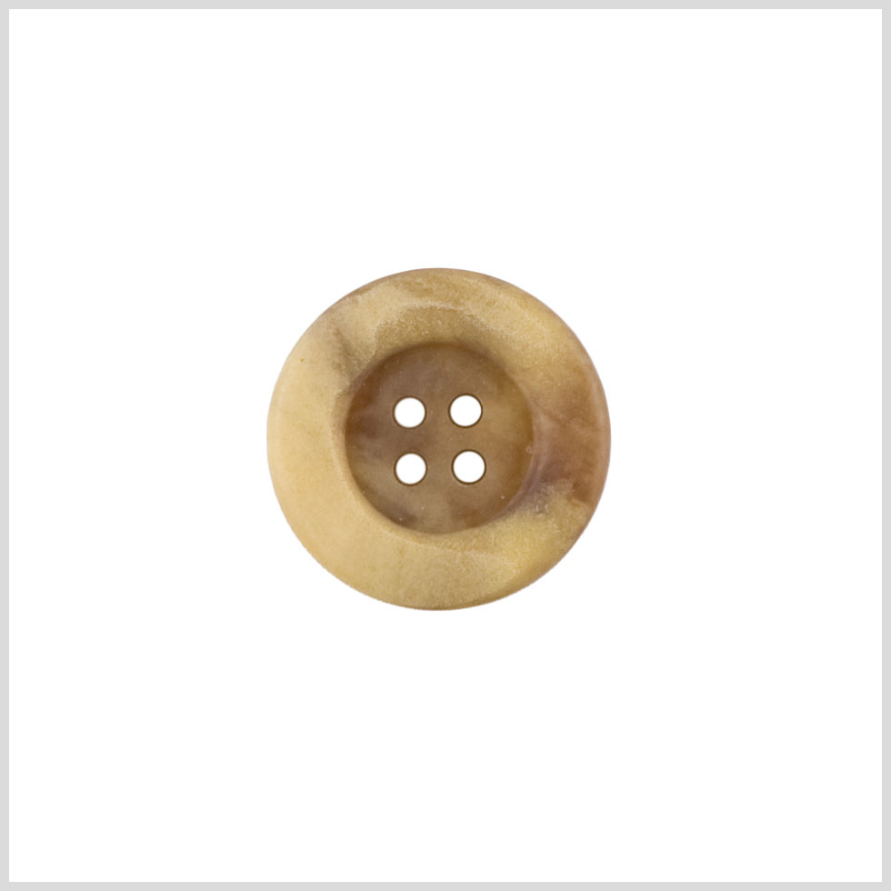 Beige Plastic Button - 28L/18MM