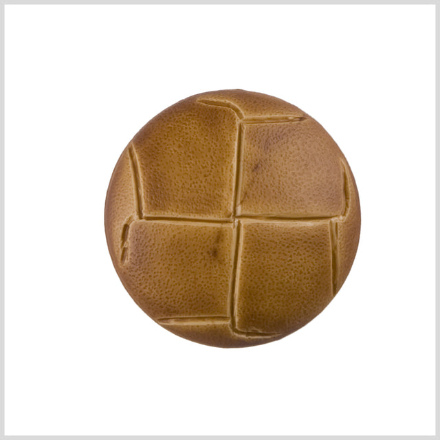 Brown Plastic Button - 44L/28MM