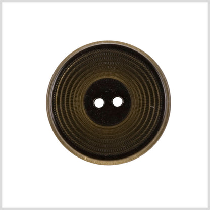 Brown Plastic Button - 24L/15mm