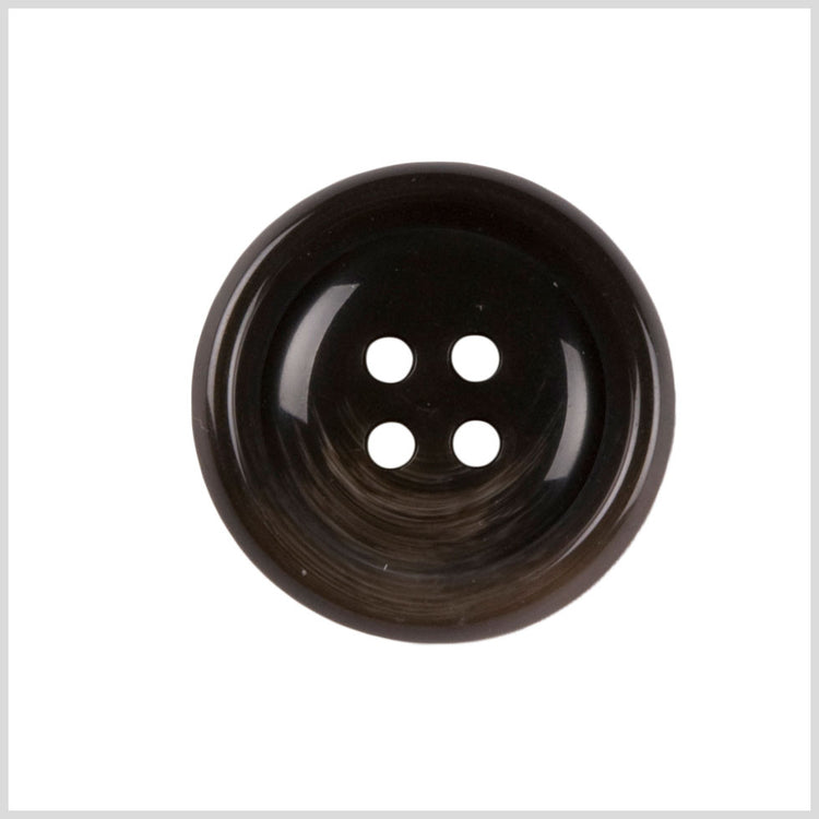 template--25130090922057__main-Plastic 4-Hole Button - 44L/28mm - Dark Brown and Taupe Swirled Convex Center