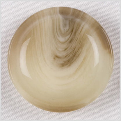 Beige Plastic Button - 36L/23mm