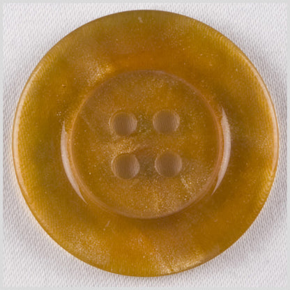 ivory Plastic Button - 44L/28mm