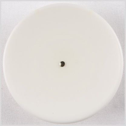 White Plastic Button - 44L/28mm
