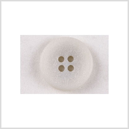 White Plastic Button - 32L/20mm