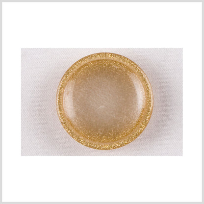 Gold Plastic Button - 32L/20mm