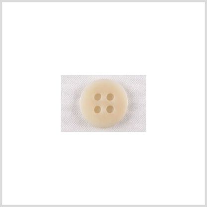Ivory Plastic Button - 36L/23mm