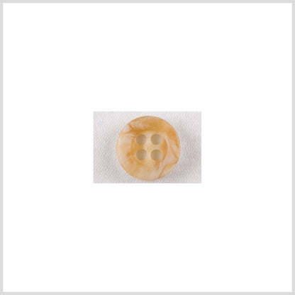 Ivory Plastic Button - 12L/6mm