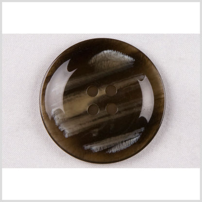 Brown Plastic Button - 54L/34mm