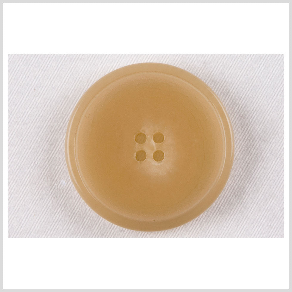 Beige Horn Button - 28L/18mm