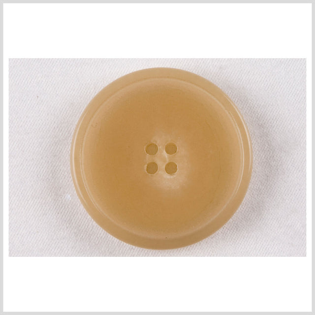 Beige Horn Button - 28L/18mm