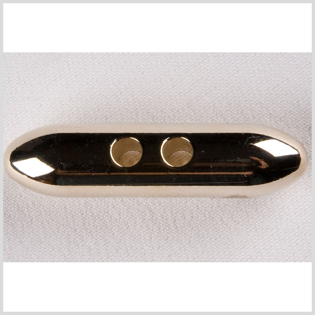 White Gold Metal Toggle - 94L/60mm