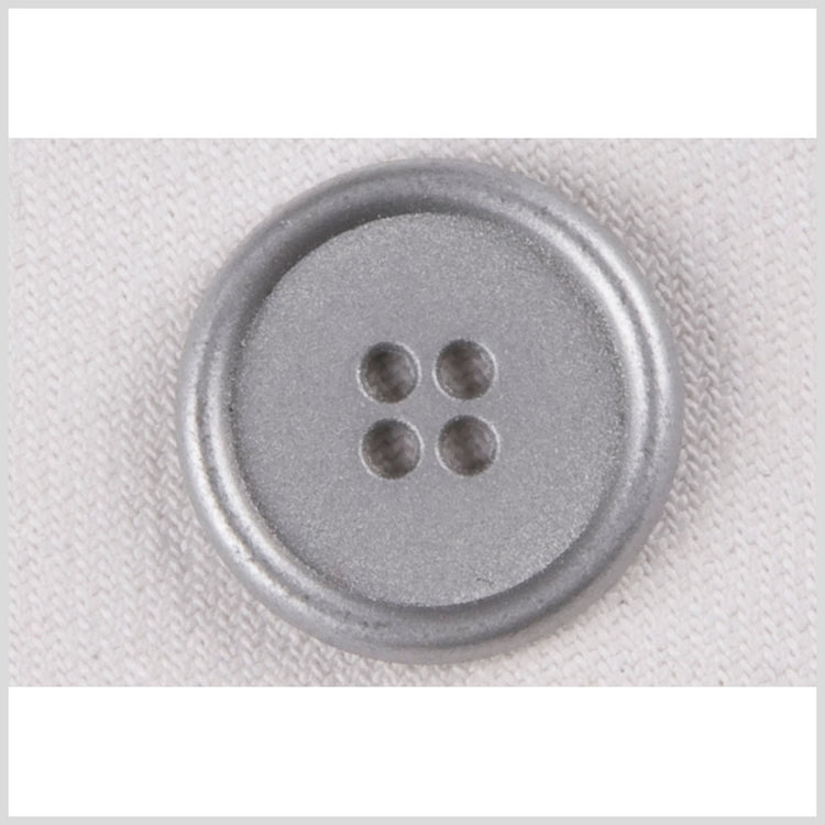 template--25130090922057__main-Silver 4-Hole Metal Coat Button with Rounded Rim - 36L/23mm