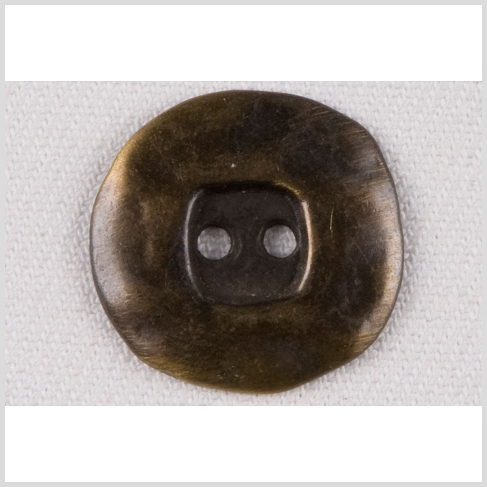 Brass Metal Button - 30L/19mm