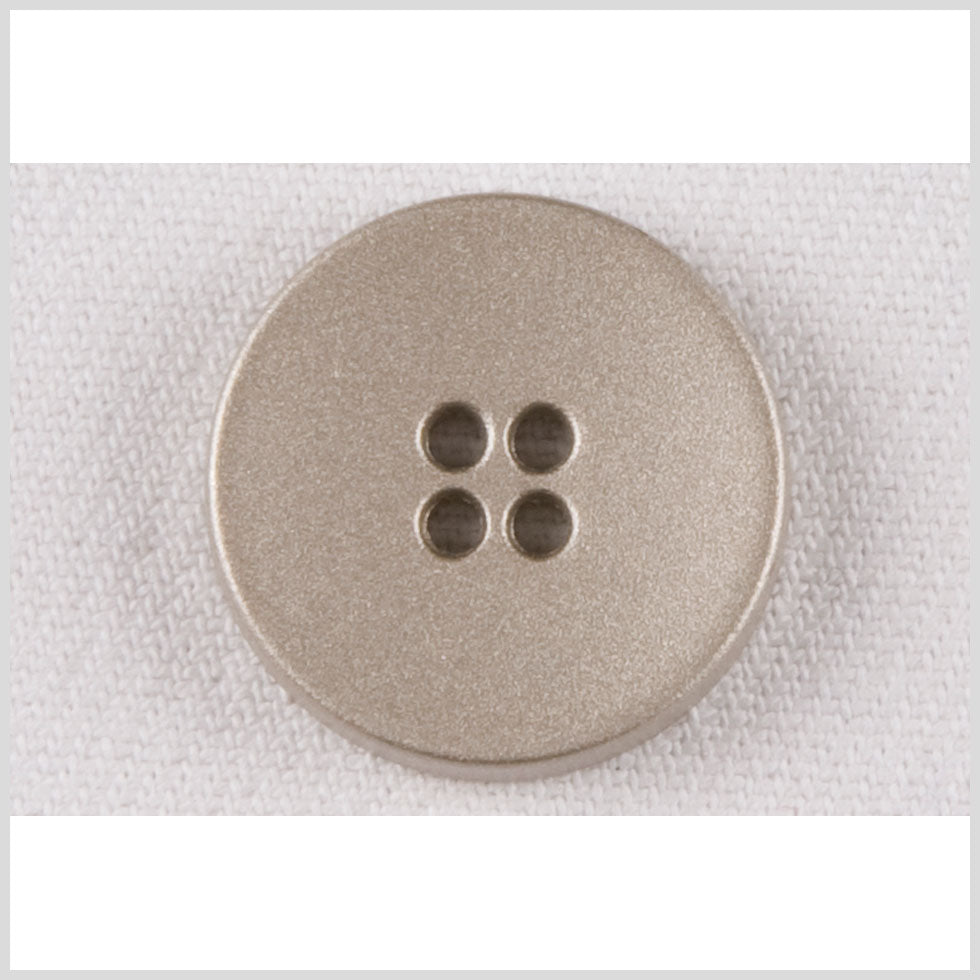 Silver Metal Coat Button - 32L/20mm