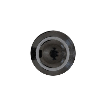 Gunmetal Dome-Shaped Metal Shank Back Button - 28L/18mm