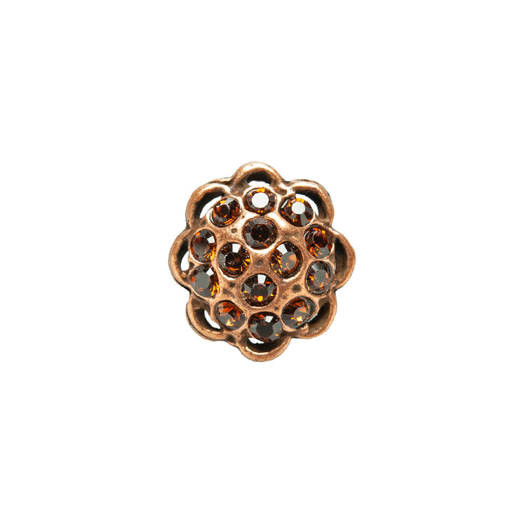 template--25130090922057__main-Copper/Orange Rhinestoned Metal Shank Back Button - 22L/14mm