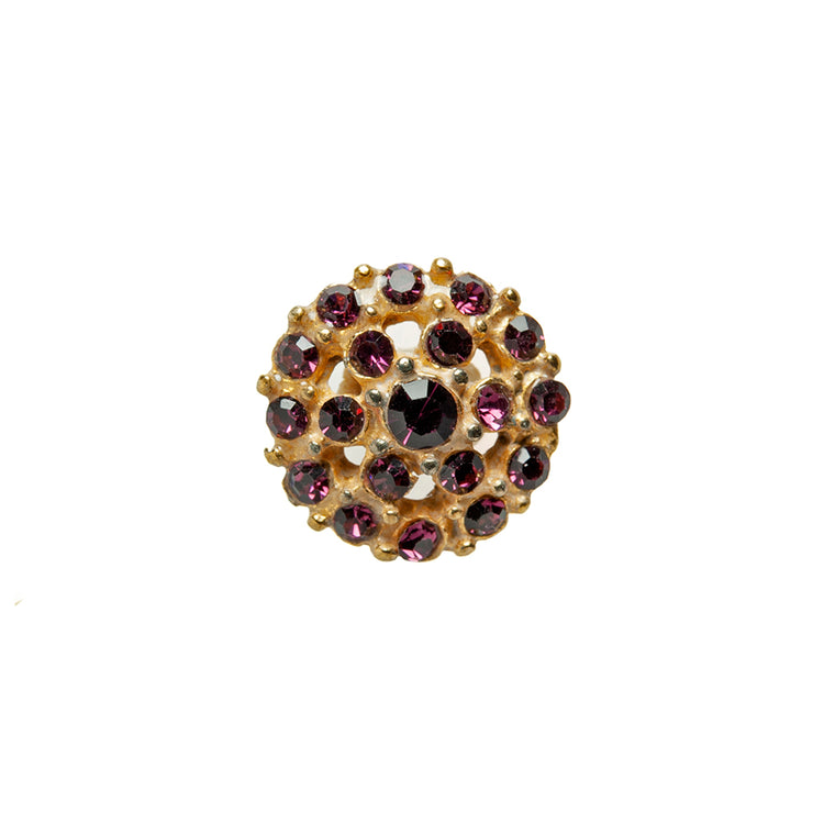 template--25130090922057__main-Gold/Purple Rhinestoned Metal Shank Back Button - 22L/14mm