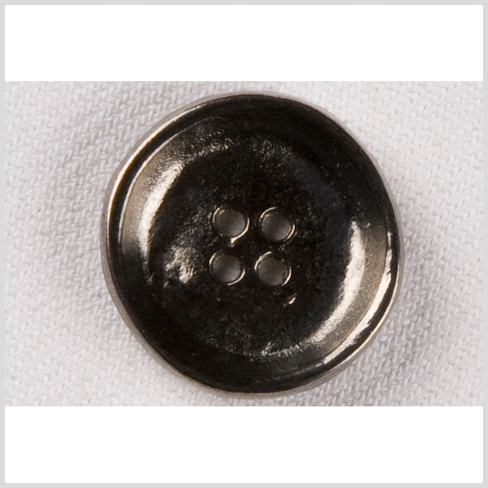 Gunmetal Metal Button - 32L/20mm