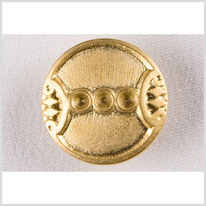 Gold Metal Button - 36L/23mm