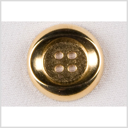 Gold Metal Button - 36L/23mm