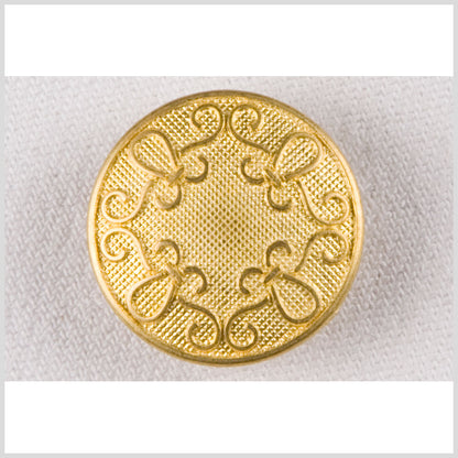 Gold Metal Button - 36L/23mm
