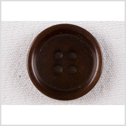 Black Plastic Button - 32L/20mm