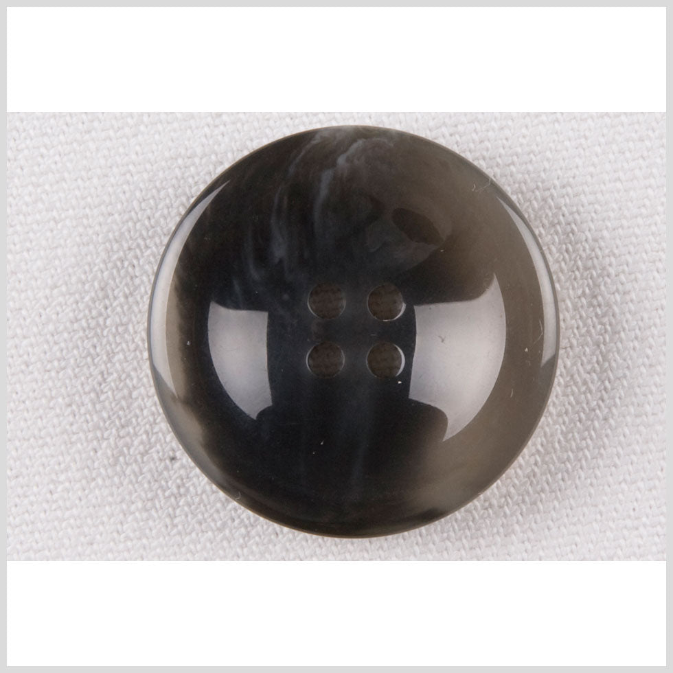 Gray Plastic Button - 44L/28mm