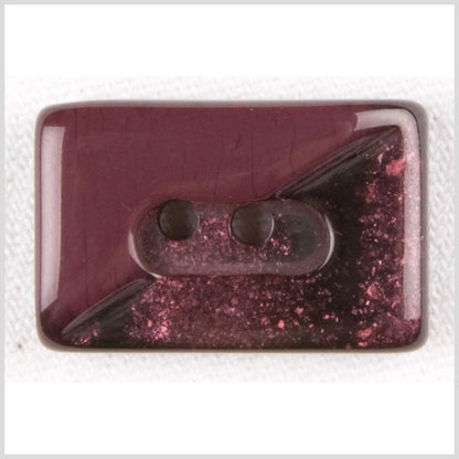 Deep Purple Plastic Button - 42L/27mm