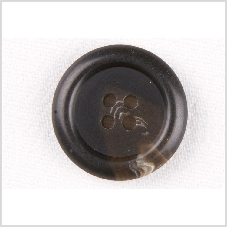 template--26688905969737__main-Plastic 4-Hole Button - 34L/21.5mm - Black and Beige Subtle Swirls