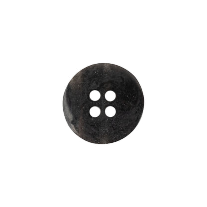 Black/Gray Plastic Plastic Button - 24L/15mm Detail