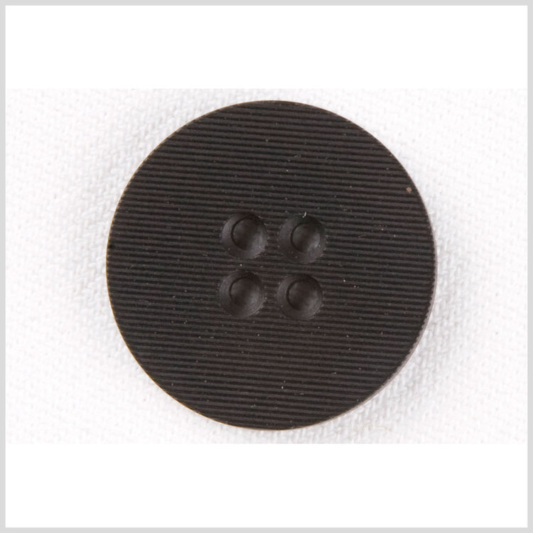 template--25130090922057__main-Plastic 4-Hole Button - 30L/19mm - Black Ribbed Stripes