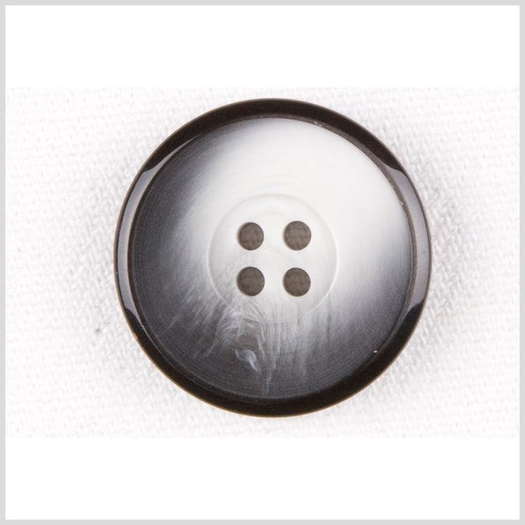 template--25130090922057__main-Black/White Plastic Button - 24L/15mm