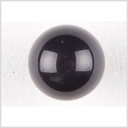 Plastic Shank Back Button - 30L/19mm - Blue Black Dome Shaped