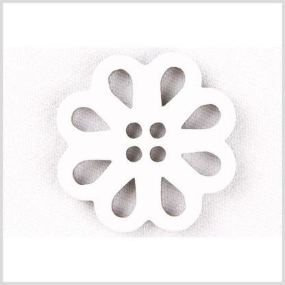 Black/White Plastic Button - 54L/34mm