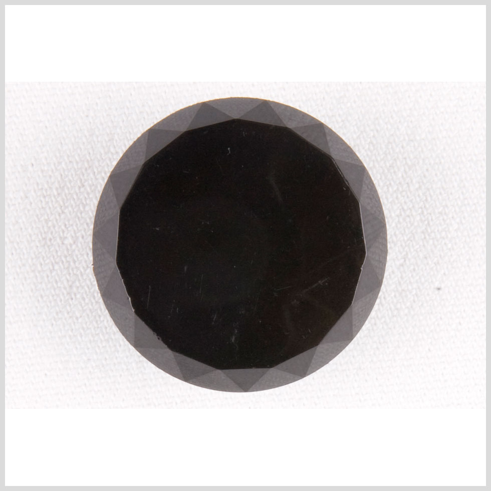 Black Plastic Button - 48L/30.5mm