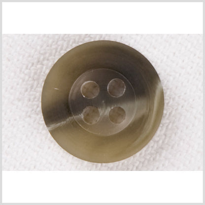 Green Plastic Button - 22L/14mm
