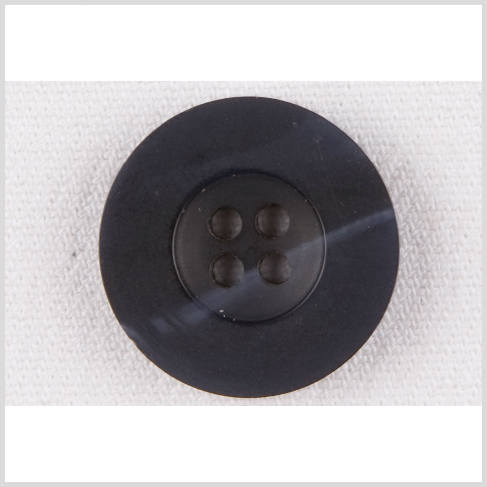 Navy Plastic Blazer Button - 24L/15mm