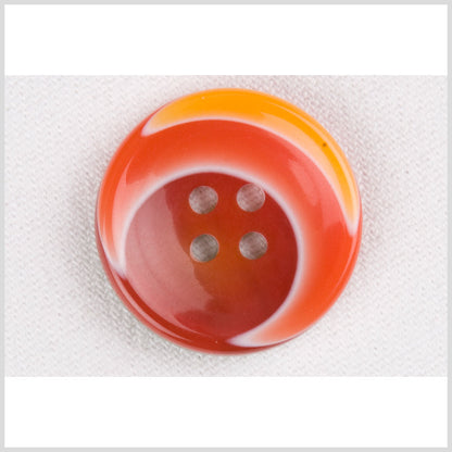 Multi-Red Plastic Button - 40L/25.5mm