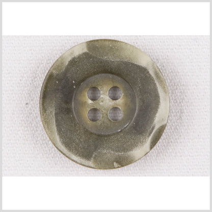 Green Plastic Button - 28L/18mm