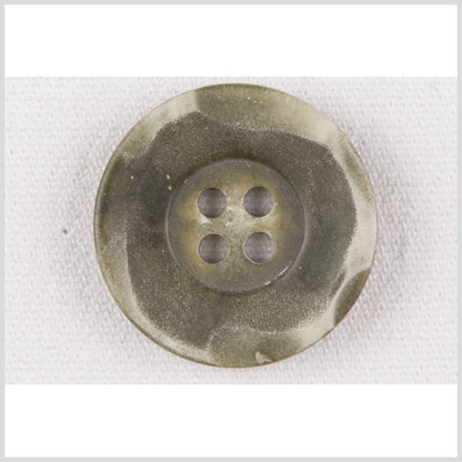 Green Plastic Button - 36L/23mm