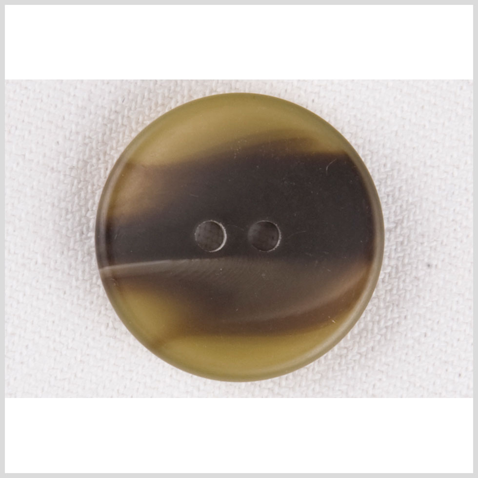 Multi-Green Plastic Button - 28L/18mm