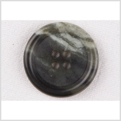 Multi-Green Plastic Button - 40L/25mm