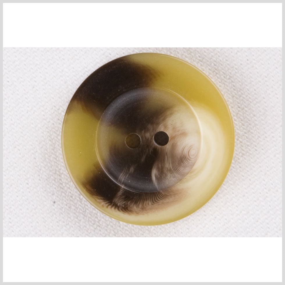 Multi-Green Plastic Button - 44L/28mm