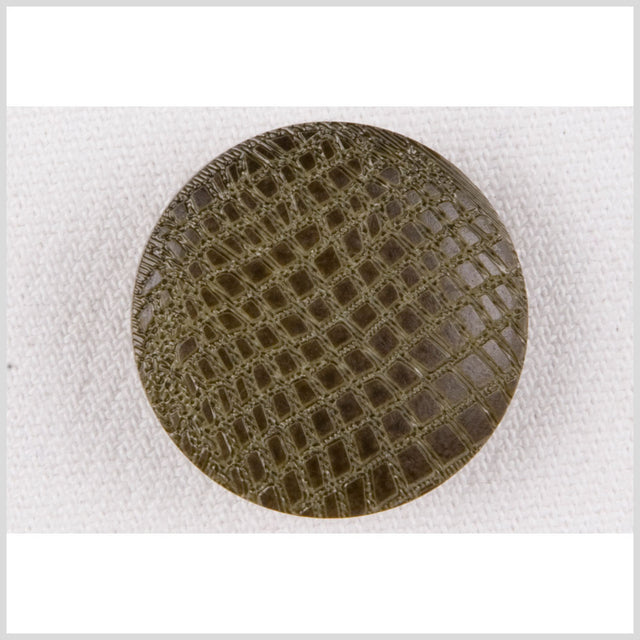 Multi-Green Plastic Button - 28L/18mm